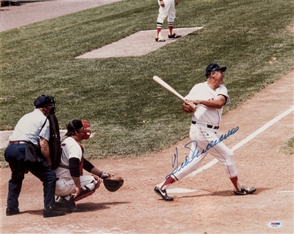 Ted Williams Autographed 16 x 20 Photograph (PSA/DNA)
